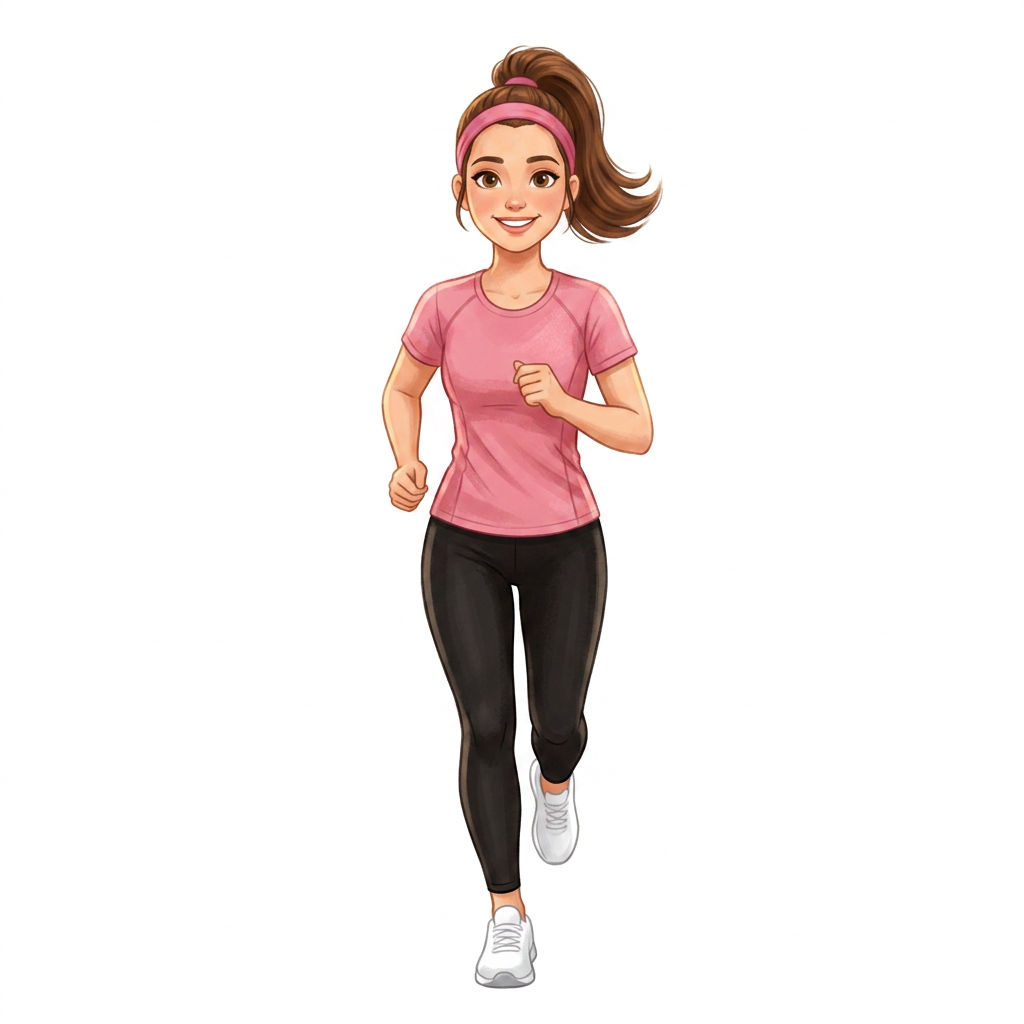 Die Joggerin
